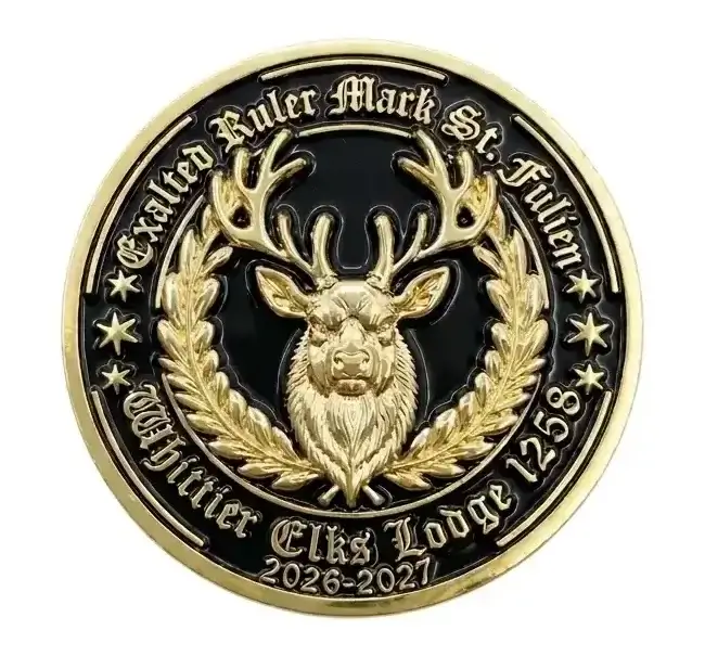 Elks Lodge Challenge Coins